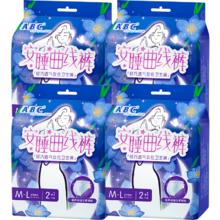 ABC 安睡曲线裤 透气防漏卫生巾 M-L码 12条