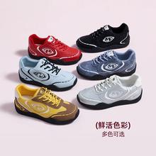 天降礼金、88VIP：CAMEL 骆驼 月牙德训鞋 女鞋 红色板鞋 复古休闲芭蕾鞋 2026春季新款