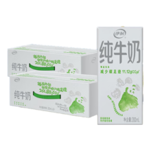 伊利 全脂纯牛奶 环保装 200ml 48盒