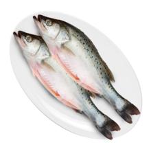 简鲜 三去海鲈鱼 海鲜水产 去鳃去鳞去内脏 250g（1-3条装）*4袋