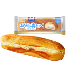 曼可顿酥皮夹心面包 手撕小面包 早餐食品速食懒人 成人儿童休闲零食 酥皮夹心面包 奶油75g*10