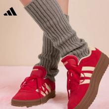 88VIP：adidas 阿迪达斯 VL COURT BOLD 厚底增高休闲板鞋 德训鞋女