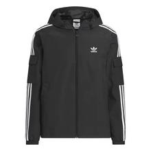 adidas 阿迪达斯三叶草 三条纹运动连帽夹克外套 男女秋季