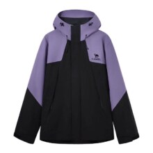 天降礼金：骆驼 山海3.0 茄克 春秋户外防风拒水连帽夹克 男女款 宽松休闲