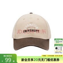 Champion 冠军 男女款美式弯檐撞色棒球帽 U4CACCU07