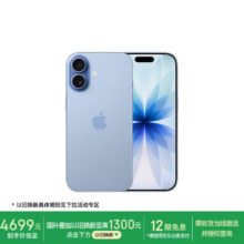 Apple iPhone 17 手机 双卡双待 青雾蓝色 256G