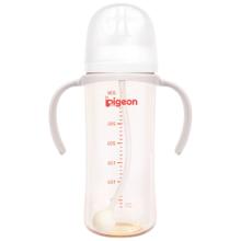 贝亲 PPSU吸管奶瓶 重力球奶瓶 330ml 双把手 一岁以上