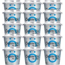 Oarmilk 吾岛牛奶 无蔗糖希腊酸奶 原味 70g*15杯