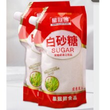 云南甘蔗白砂糖 500g 旋钮盖 1袋装