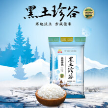 金龙鱼 黑土珍谷长粒香米 5KG*8件  正宗东北大米粳米80斤装原味稻香清甜