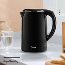 Midea 美的 MK-SH17M301 304不锈钢电热水壶 1.7L