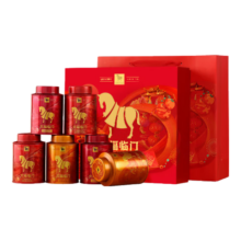 八马茶业 六福临门 金骏眉 铁观音 肉桂 红茶 礼盒 248g