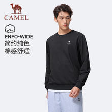 骆驼 圆领长袖套头卫衣 男款 J13CAY6063