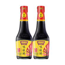 味事达 味极鲜 生抽酱油 400ml*2 特级酱油
