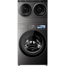 预售、PLUS：小天鹅 迷你小乌梅PRO 滚筒洗衣机 TG12EK60 2+12KG 可叠放 内衣洗