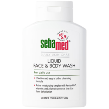 临期：施巴（Sebamed）倍护洁肤沐浴露 200ml 德国进口