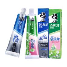 好来 牙膏超白茉莉白茶亮白牙齿清新护龈 370g