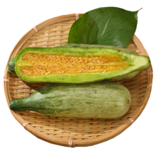 琪江果 山东潍坊头茬羊角蜜甜瓜 净重4.5斤 3-6根