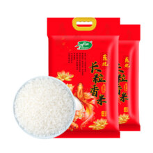 十月稻田 长粒香大米 东北香粳米 5kg×2 真空装 20斤