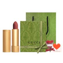 古驰 GUCCI 口红绒雾哑光唇釉 208#轻雾蜜桃 情人节礼物礼盒