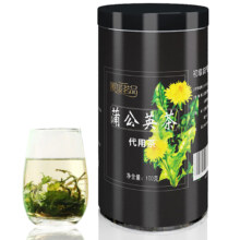 微信小程序：溪湲茗品 蒲公英茶 长白山花草茶 100克罐装
