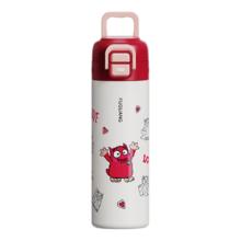 富光 儿童保温杯500mL 阿蒙红 一杯双饮