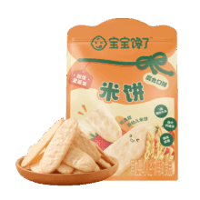 宝宝馋了 婴幼儿米饼 64片128g 混合口味量贩装