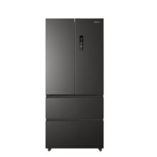 预售、PLUS：华凌美的 法式多门冰箱 HR-518WUFIPZ 518L 双系统自动制冰超薄零嵌入