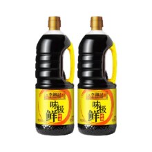 再降价、天降礼金：李锦记 味极鲜特级酱油 1.53kg*2瓶