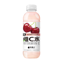 外星人 维C水低糖饮料 车厘子蔓越莓口味 500mL*15瓶 整箱装 *2件