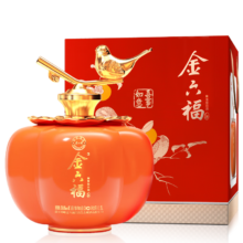 金六福 喜事如意 50.8°兼香型白酒 1.5L 1坛