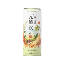 醉抒元萃饮 人参沙棘原浆果汁200ml*2瓶