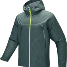 再降价: 安踏 水壳LT2.0冲锋衣大地之壳防风雨单层冲锋衣男登山服外套