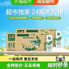 88VIP会员：金典 纯牛奶 250ml*24*2箱 3.6蛋白
