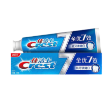 佳洁士 全优7效健白去黄清新牙膏 120g
