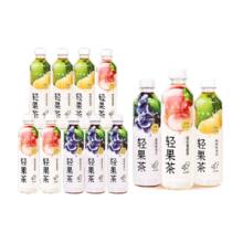 喜茶 轻果茶柚柚蔓越莓葡萄饮料 450ml*12瓶