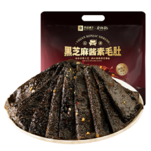 良品铺子 黑芝麻酱素毛肚540g