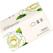 加厚大包抽纸 家用整箱餐巾纸 4层 200张*8包 家庭装专用
