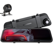 HIKVISION 海康威视 N6+ 行车记录仪 2K 1440P 超高清夜视 前后双录 流媒体后视镜