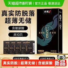 88VIP会员：赤尾 防滑脱USB 无储玻尿酸安全套 10只