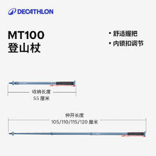 限移动端：迪卡侬 登山手杖 8493063