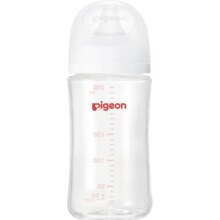 Pigeon贝亲 宽口径玻璃奶瓶 新生儿奶瓶160ml