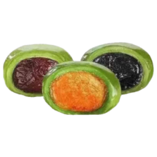 再降价：江南限定 青汁糕团 艾草青团 咸蛋黄肉松味 258g/盒/6枚