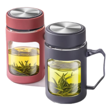 新款商务防爆玻璃杯 500ml *1只