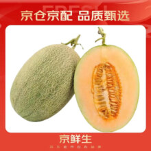 需换购：京鲜生 海南哈密瓜 西州蜜 1粒装 单果2.5斤起