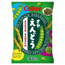 卡乐比 豌豆脆系列 海苔味64g 泰国零食