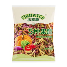 法麦趣（FIRMATCH）五色果蔬螺旋形意大利面 500g 儿童意面 蔬菜意式面条