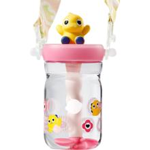 babycare 恐龙冷萃杯 500ml 樱雾粉