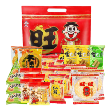 旺旺 零食大礼包组合装 200g+礼袋 新人款