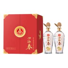 五粮液 股份 白酒 浓香型白酒 纯粮酒 礼盒装 52度 500mL 2瓶 四海春风华